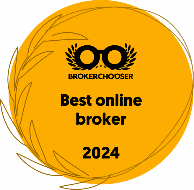 Interactive Brokers was Rated #1 - Best Online Broker - 2024 by BrokerChooser