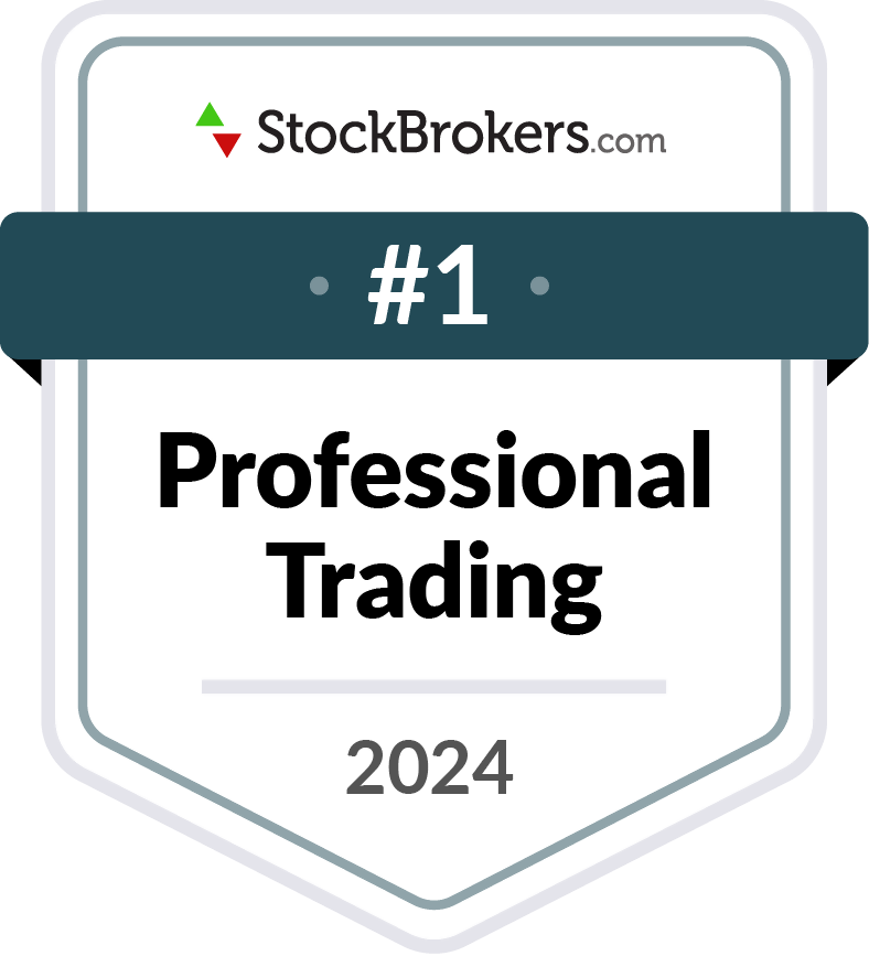 StockBrokers.com 2024 rated #1 for Professional Trading